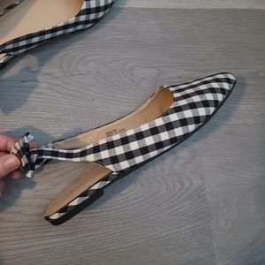 Plaid flats